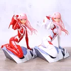 Фигурка аниме Darling in the FRANXX, Zero Two 02, краснаябелая одежда, сексуальные фигурки из ПВХ для девочек, Коллекционная модель