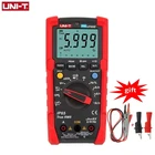 UNI-T тестер Цифровой мультиметр Профессиональный UT191T UT191E True RMS Автоматический диапазон DMM 20A Амперметр 600V Count 6000 DC AC Конденсатор