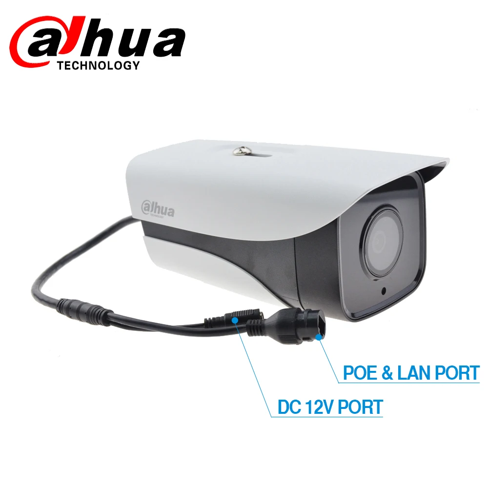 Dahua HD 4 МП цилиндрическая IP камера с питанием по Ethernet фотовспышка встроенный
