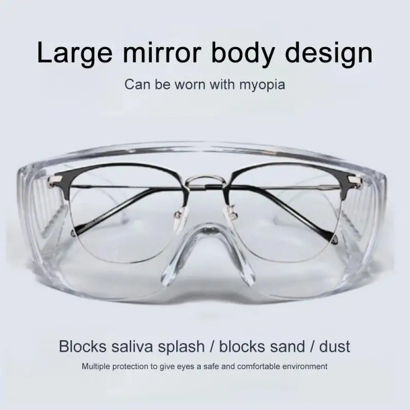 

2020 Newest Shade PC-Safety Glasses Eye Protection Anti-Dust Shock Goggles Eyepiece Explosion-proof Sunglasses Outdoor Eyewear