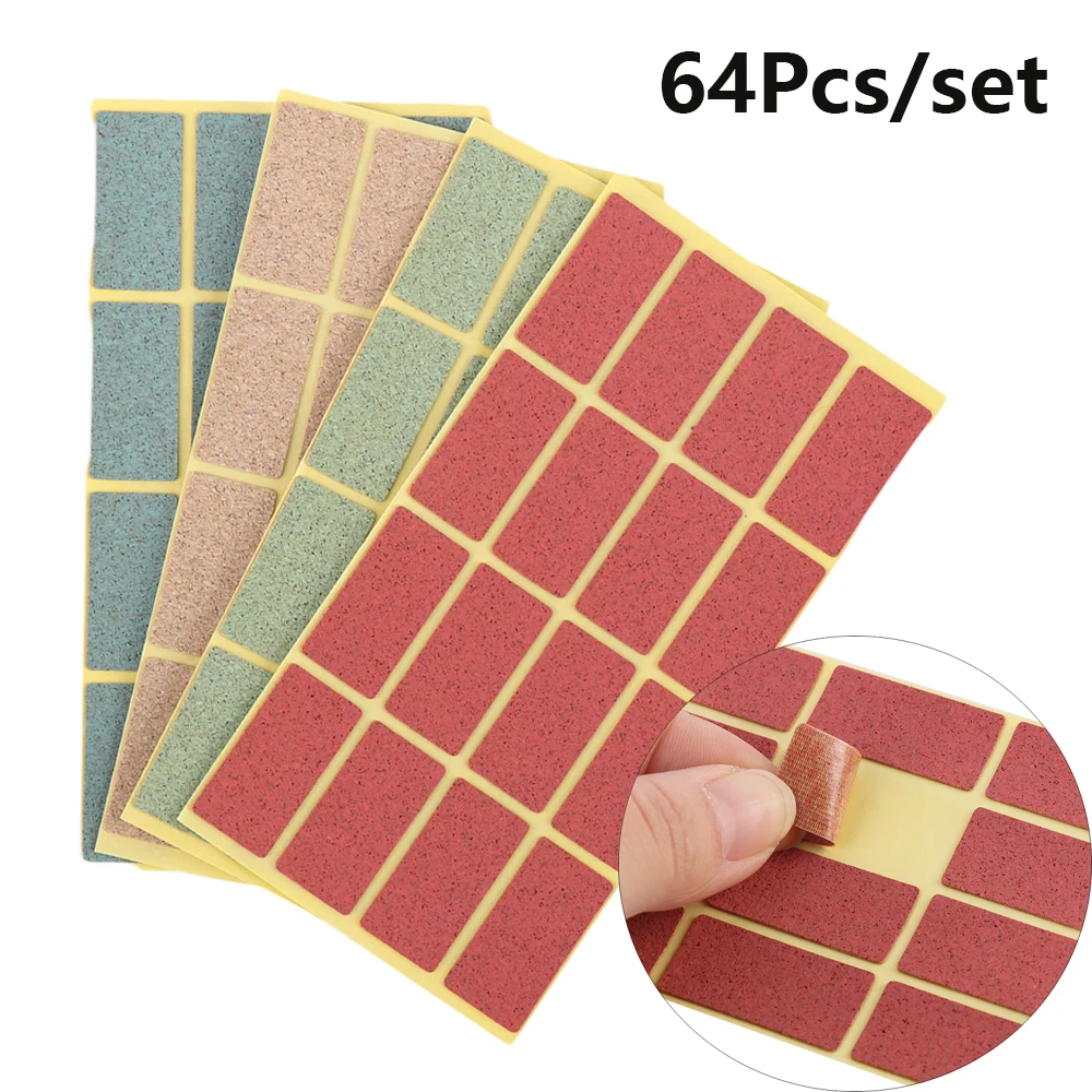 

64 шт./компл. самоклеящиеся деревянные Этикетки, стикеры, классификация ярлыков, банок для маркеров, органайзер для хранения книг