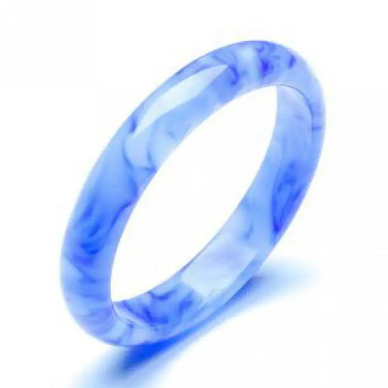 

Natural Real Jades Bangles Chinese Blue Jade Bracelet Bangle Charm Jewellery Fashion Accessories Hand-carved Luck Amulet Gifts