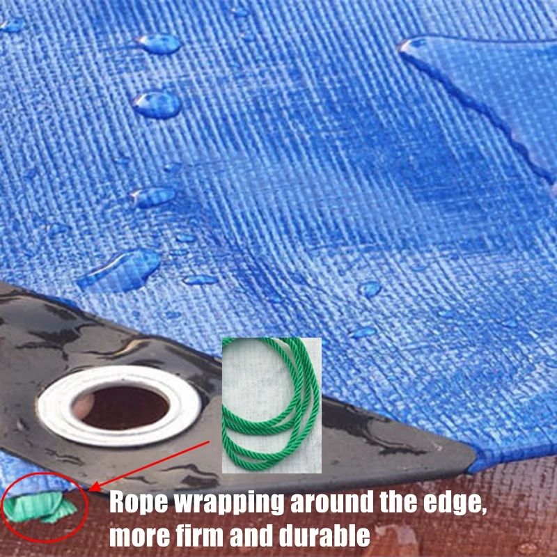 Толстая 0 42 мм сине тускло красная Непромокаемая ткань Водонепроницаемый брезент