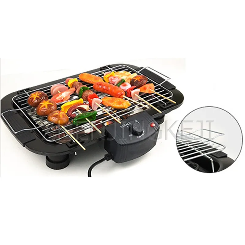 

Home Use Electric Burn Barbecue Machine 220V/2KW BBQ Kebab Outdoor Dinner Party Electric Baking Pan Grill Cooking Appliances