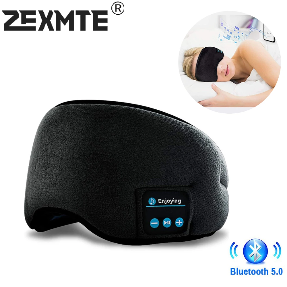Беспроводные наушники с повязкой на голову Bluetooth 5 0 наушники-маска для сна