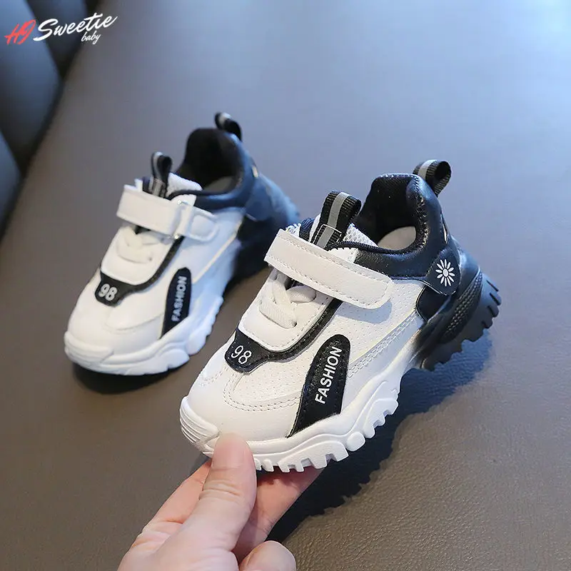 

Children Damping Casual Sneakers Boys Wear-resistant Sneakers Girls Lightweight Shoes Baby Shoes with Breathable