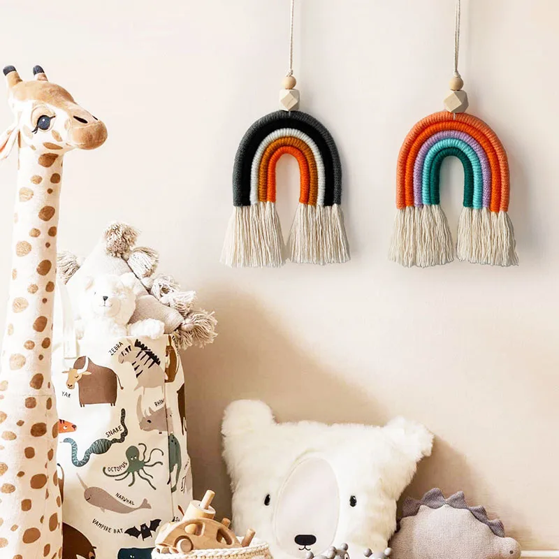 Ins мини Радужный кулон креативное украшение для дома гостиная детская комната