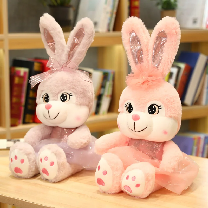 

50-75cm Net Red Star Delu Plush Toy Bunny Cute Girl Birthday Gift Comfortable Fabric Baby Room Decoration Juguetes de peluche