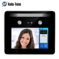 5 inch touch screen dynamic face recognition device tcpip employee time attendance access control system support multi language