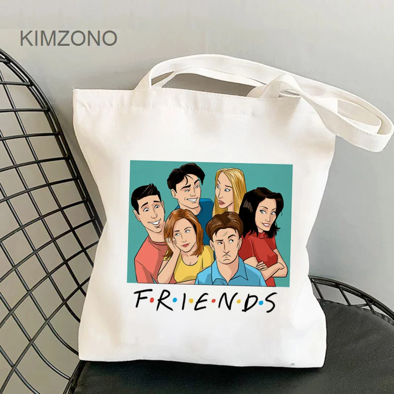 

Friend Tv 2 shopping bag reusable shopper eco tote handbag canvas bag tote ecobag string fabric grab
