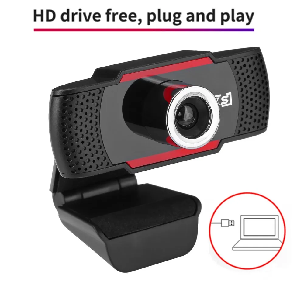 HXSJ S80 USB веб камера 1080P HD 2MP Компьютерная Веб Встроенный звукопоглощающий микрофон
