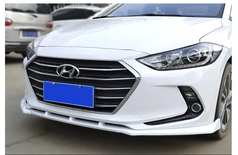 Для Elantra задний спойлер ABS передний бампер диффузор защитные бамперы для Боди