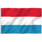 Xuthus Бесплатная доставка 90*150 см 5*3 фута люксембургский флаг полиэстер флаг для наружного и внутреннего размещения украшение