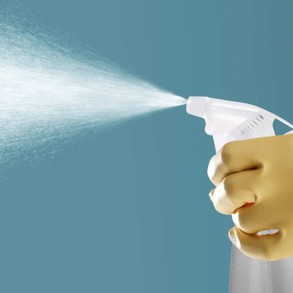 

500ml Plastic Trigger Spray Bottle Flowers Plants Disinfecting Water Sprayer Refillable Bottle for Home Cleaning (Green)