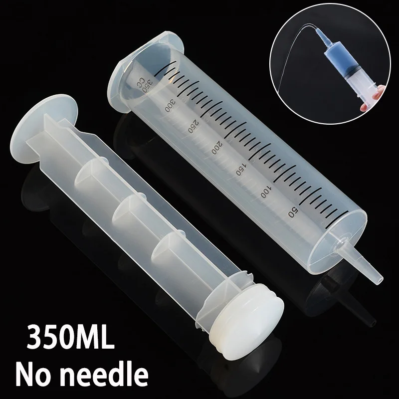 1pc New 350ml Large Capacity Disposable Syringe Durable Measuring Feeding Inlet Pump Oil | Обустройство дома