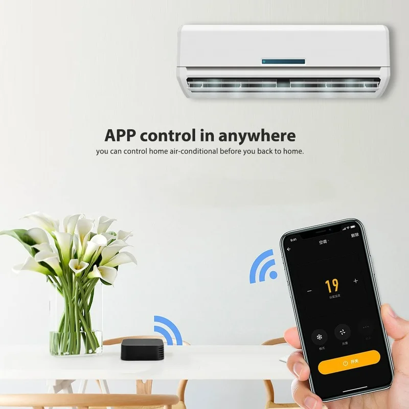 

ИК-пульт дистанционного управления Smart Wifi универсальная инфракрасная трубка для умного дома управление для телевизора DVD AUDAC работает с Amazon ...
