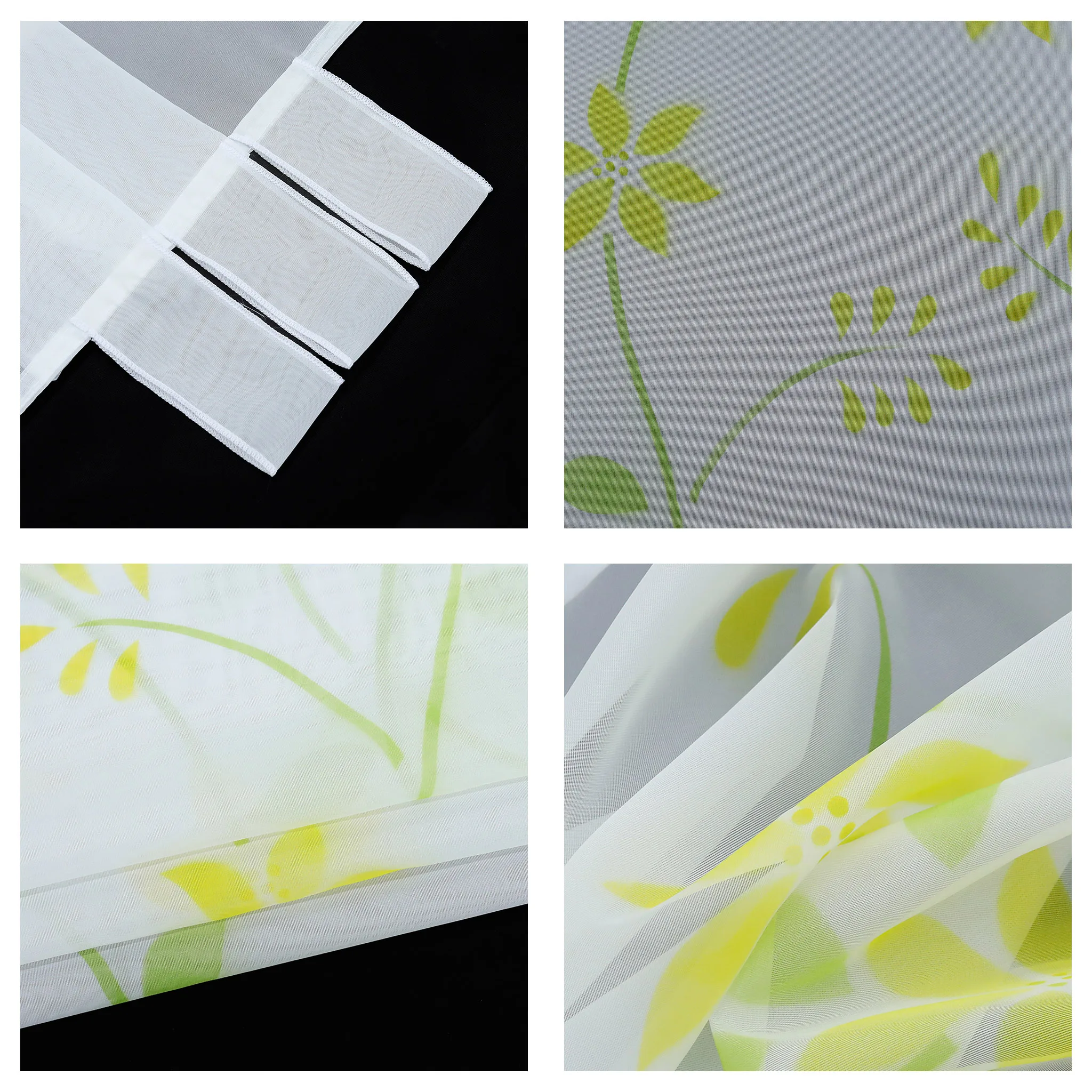 Занавески на окна красивые шторы ручной работы с цветочным принтом высокое