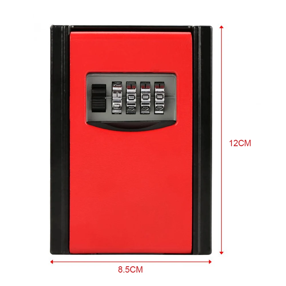 Алюминиевый сплав ящик для ключей с паролем замок безопасности хранения 4 цифры