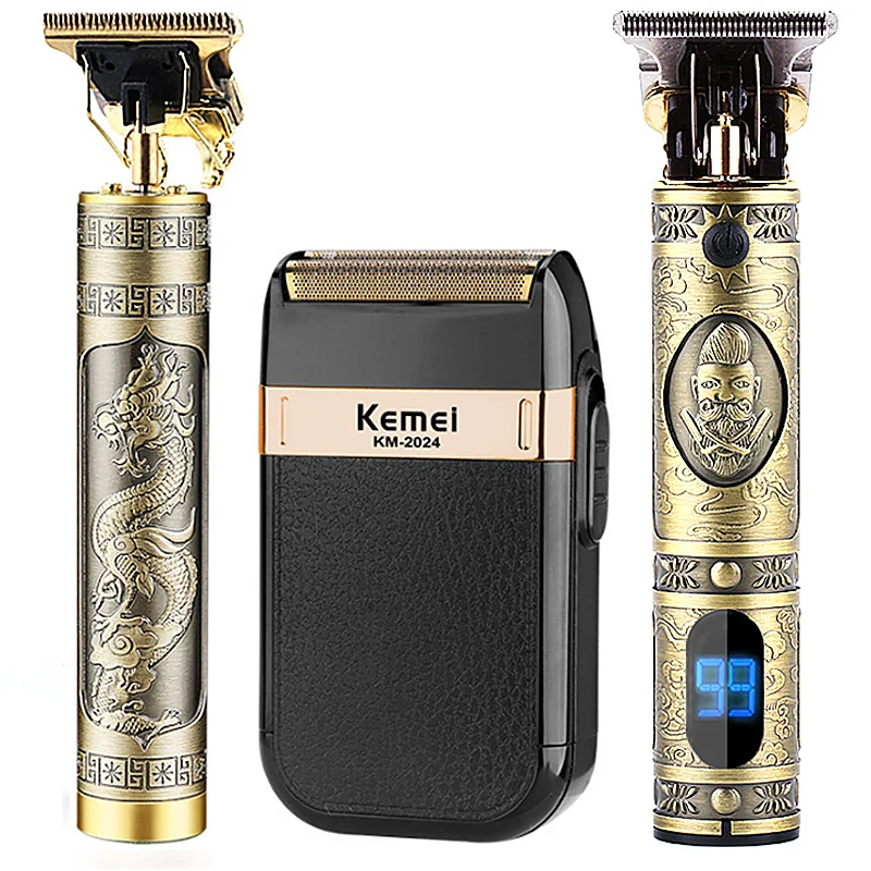 Электрический триммер для волос 0 мм профессиональная машинка стрижки с болдугой