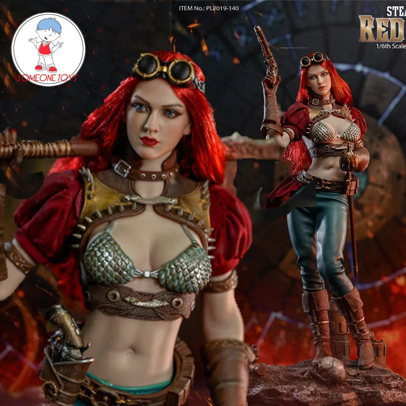 PHICEN TBLeague 1/6 весы PL2019-140 пара панк красный Sonja женские коллекции экшен-фигурок(без основания