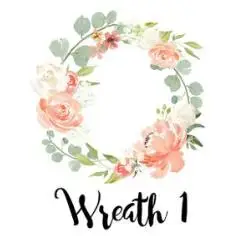 wreath 1 Персонализировать любой язык цветочный венок квадратный Свадебный Гостевая книга упаковочная коробка, на заказ Свадьба День рождения Крещение желаний коробка для гостей книга - Цвет: wreath 1