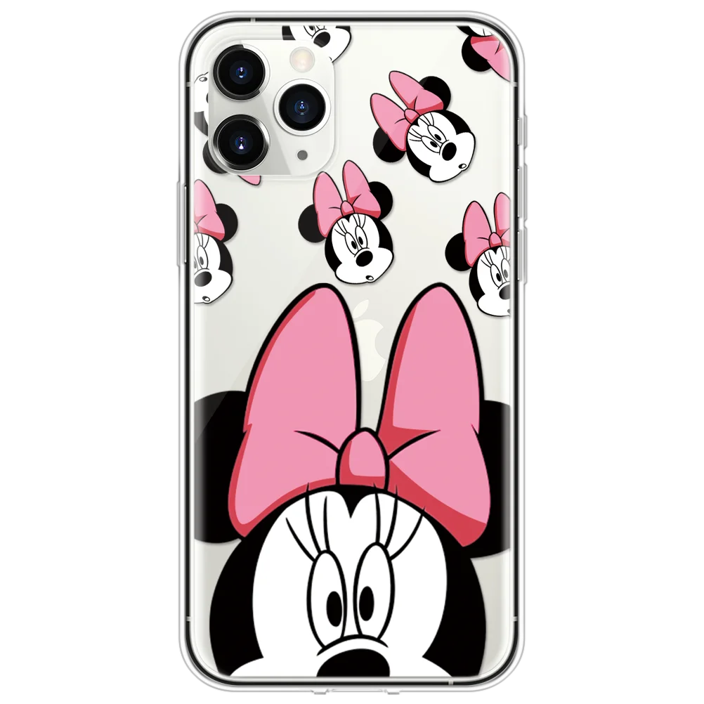 mini6tou ТПУ мультяшный милый чехол для iPhone 8 Чехол 7 8 Plus 11 Pro 5 6 6S XR 5S 5C 4 4S SE Funda для iPhone XS Max чехол s для iPhone X чехол - Цвет: mini6tou