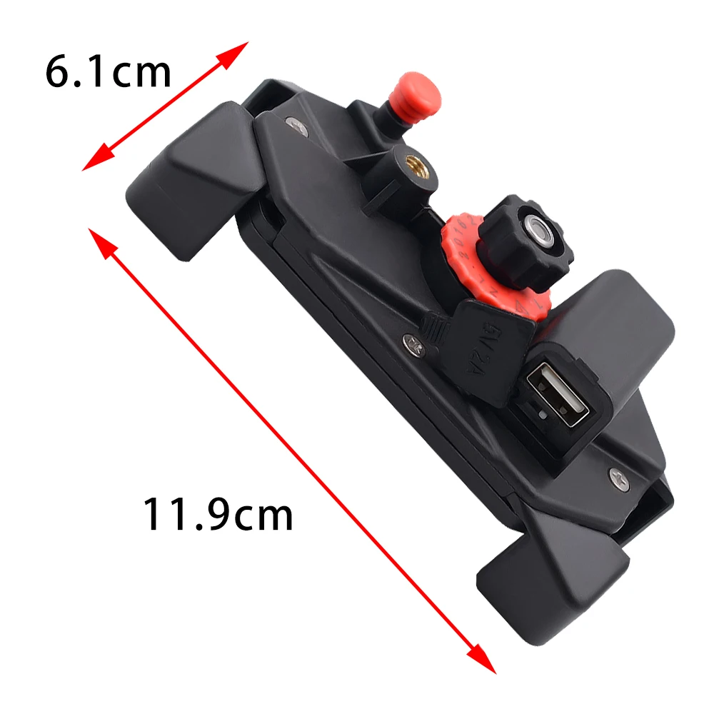 Мотоцикл USB изменение руль/заднего вида мобильного телефона держатель Поддержка