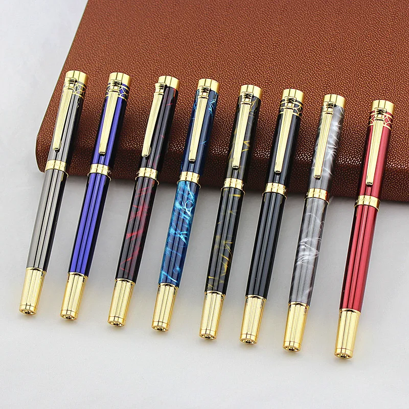 

DIKA WEN High Quality Iraurita Fountain Pen Full Metal ink Pens Office School Supplies Student Writing Stationery For Gift