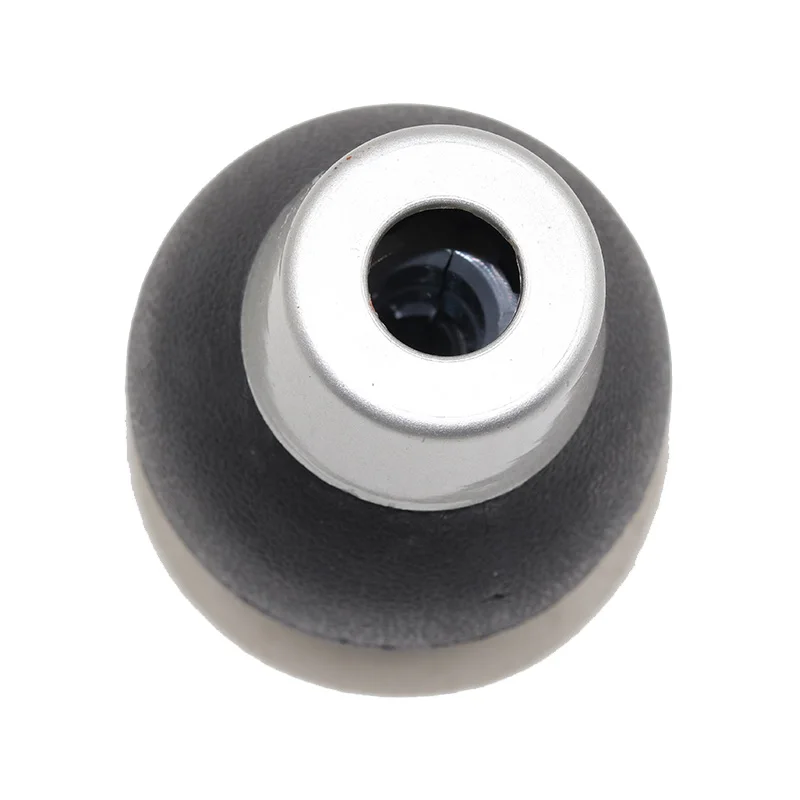 Автомобильный 5/6 Скорость черные кожаные шестерни Head рукоятка рычага