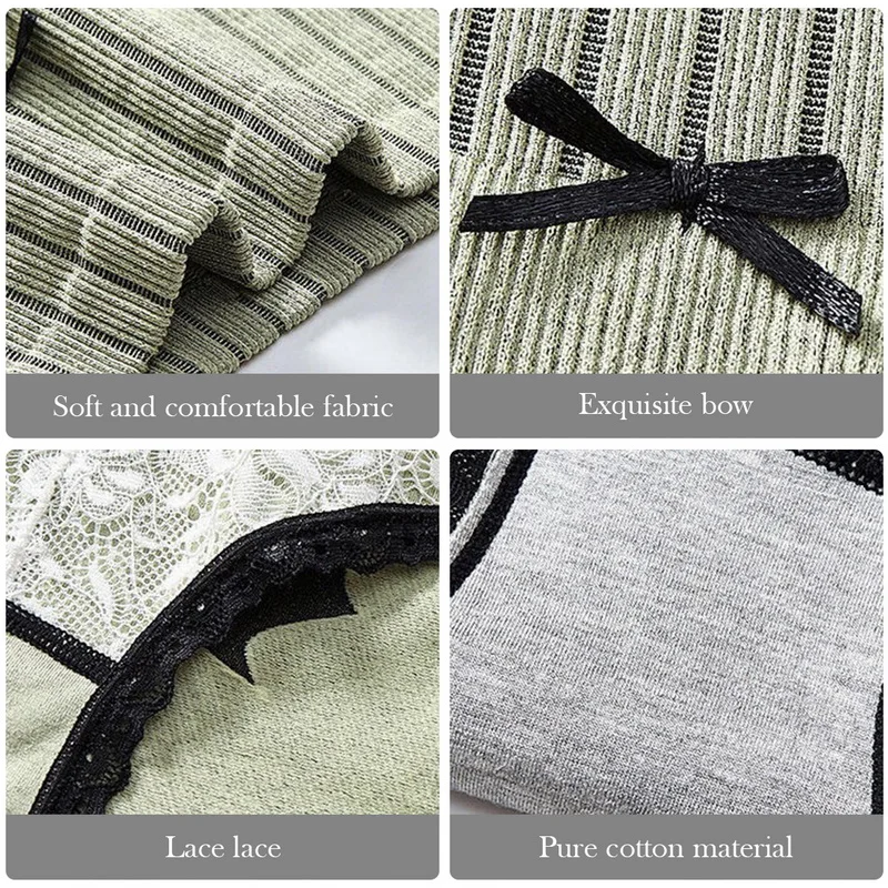 

Women's Panties XL Underwear Seamless Briefs High Waist Underpanties Sexy Lace Panties Bodyshaper Female Underpants girls sexy