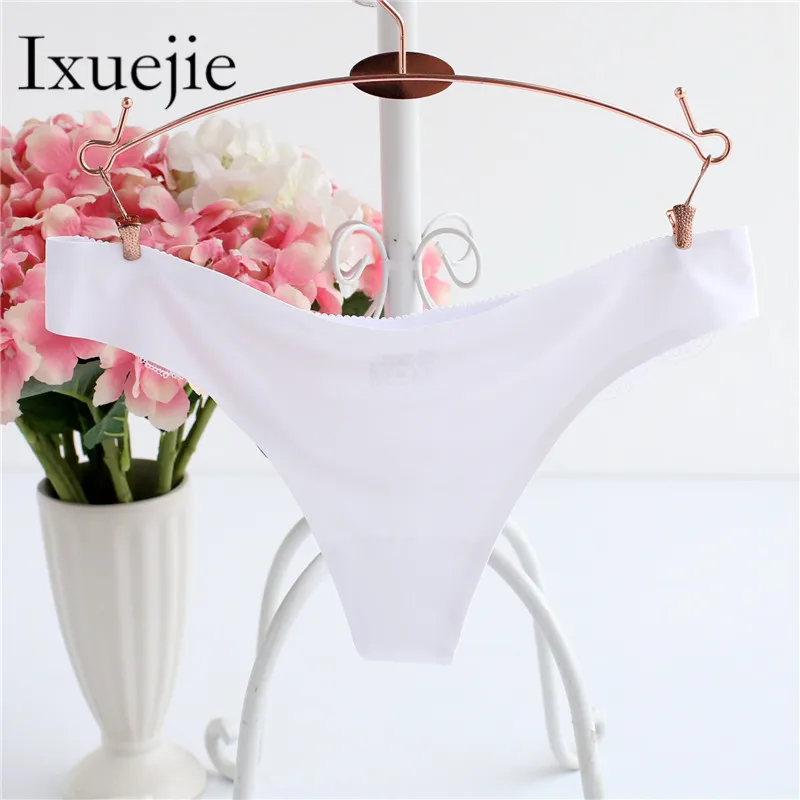 Трусики стринги без швов на Танга 6 шт./лот женские модные сексуальные кружевные