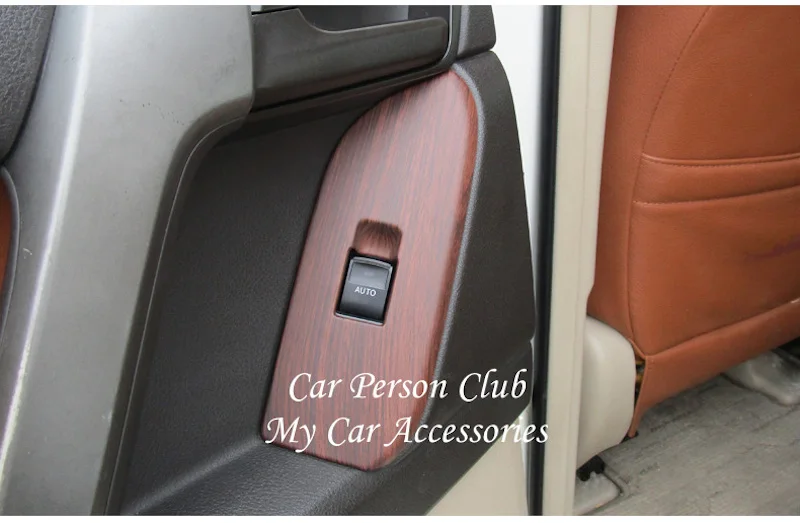 Для Toyota Land Cruiser Prado 150 2010- двери, окна, стекло, подъемный переключатель, крышка, интерьер, подлокотник, панель, отделка, АБС-пластик, автомобильные аксессуары