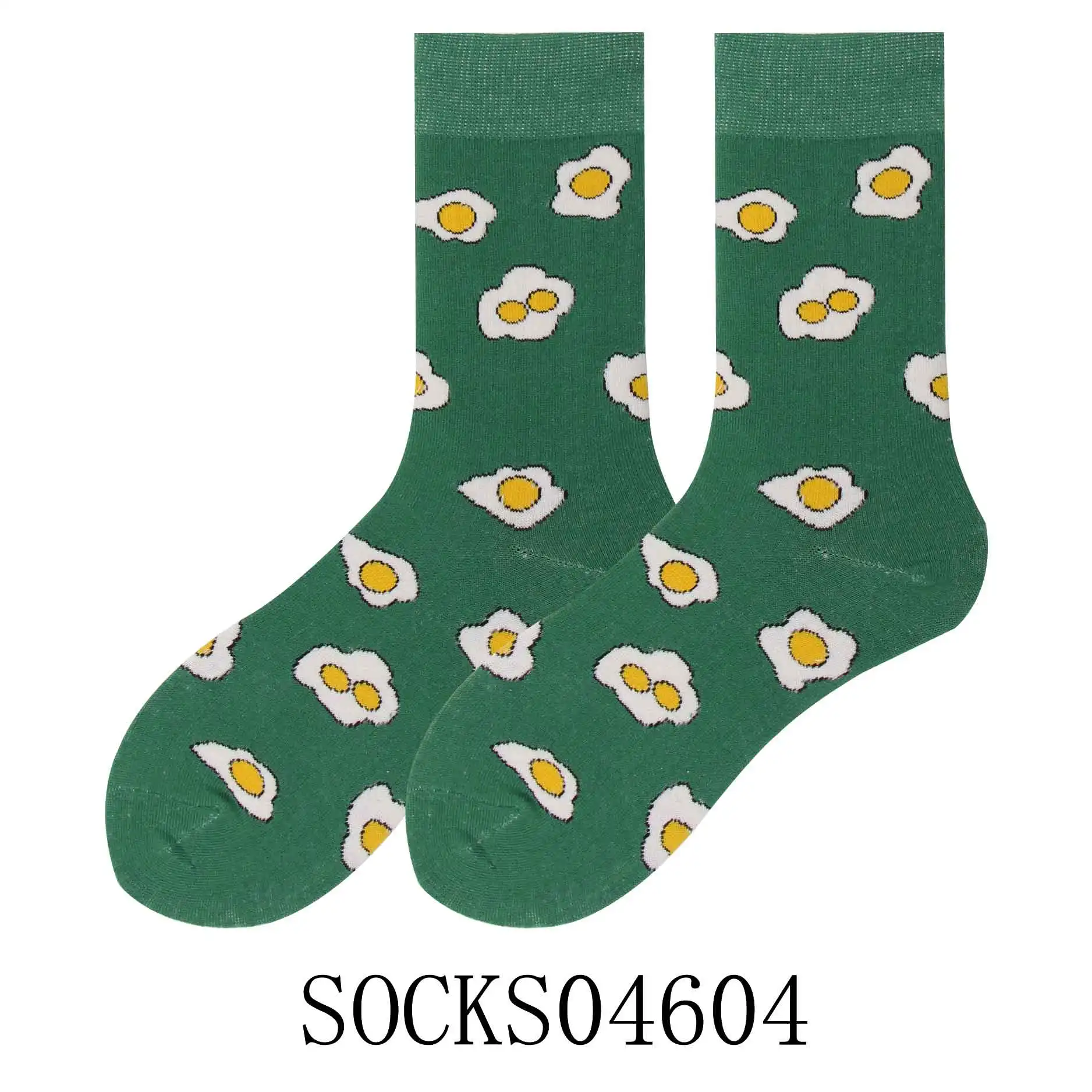 SOCKS04604 Веселые хлопковые Дышащие носки для девочек средней школы повседневные новые европейские размеры 35-43 - Цвет: SOCKS04604
