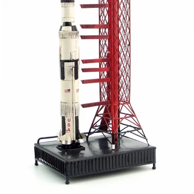 Кованое железное украшение модель Apollo Plan Saturn V Rocket сувениры подарки на день