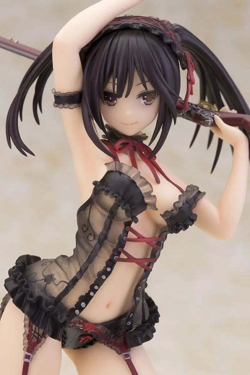 

Alphamax Sexy Figure Date A Live Kurumi Tokisaki Lingerie PVC Action Figure Japanese Anime Sexy Girl Figure Toy Statue Doll Gift