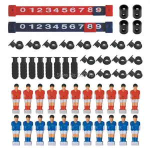 Сменный Набор для игроков в Foosball, для настольных игр Soocer, 48 дюймов, оценка + Подшипники + ручки + стоп-кольца для стержня 12,7 мм