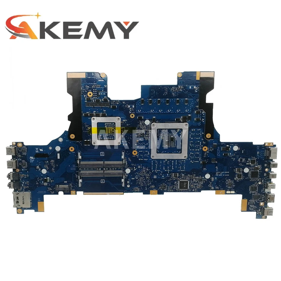 Akemy G701VIK MB._I7-7820HK GTX1080M (V8G) MainBoard For ASUS G701VIK G701VI G701V Laptop Motherboard 90NB0E60-R04000