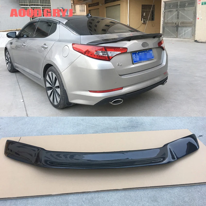 Аксессуары для стайлинга автомобиля 1 шт. спойлер заднего багажника Kia Optima K5 2011 2013