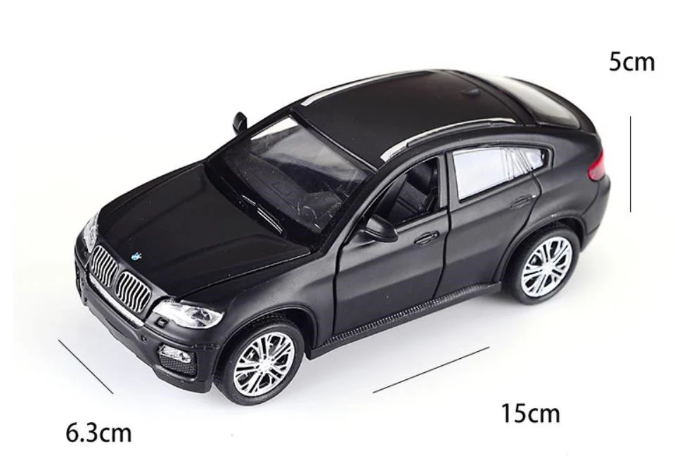 Лидер продаж литая модель автомобиля из сплава в масштабе 1:32 BMW SUV X6 Детская