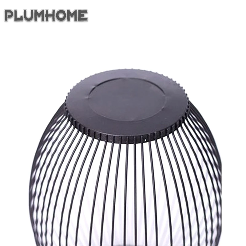 

1pc New Black Modern Hollow Out Metal Iron Candle Holder Cage Articles Candles Candlestick Hanging Lantern Home Party Decor Gift