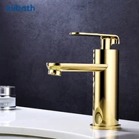 modern style free shipping basin faucet cold and hot water mixer torneira da bacia single handle bathroom tap