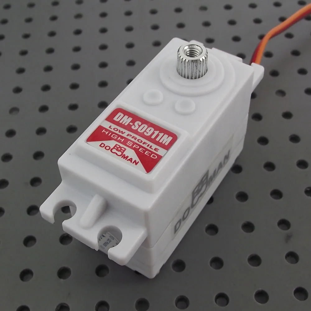 4 шт./лот Φ 42g/0 12 s/7kg.cm DOMAN RC металлическая Шестерня цифровой низкопрофильный