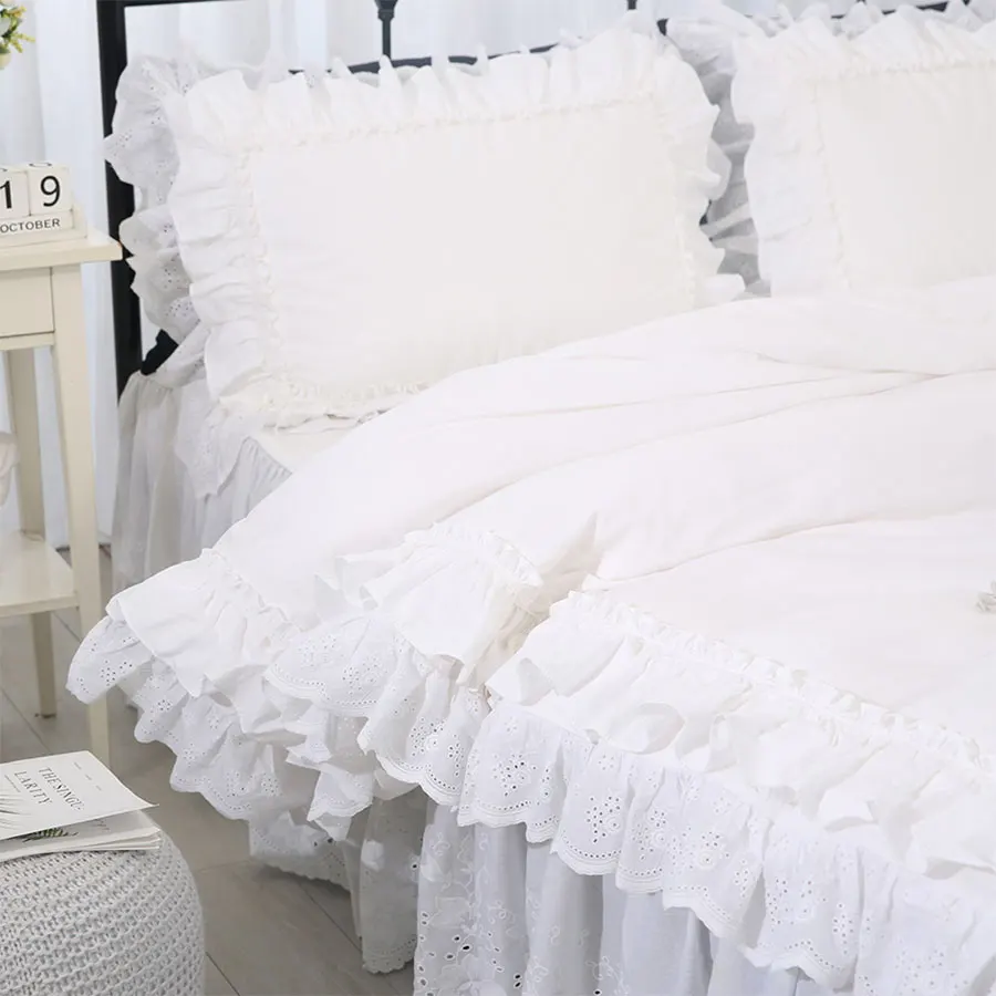 Платье принцессы с сеточкой для постельных принадлежностей Твин хлопок