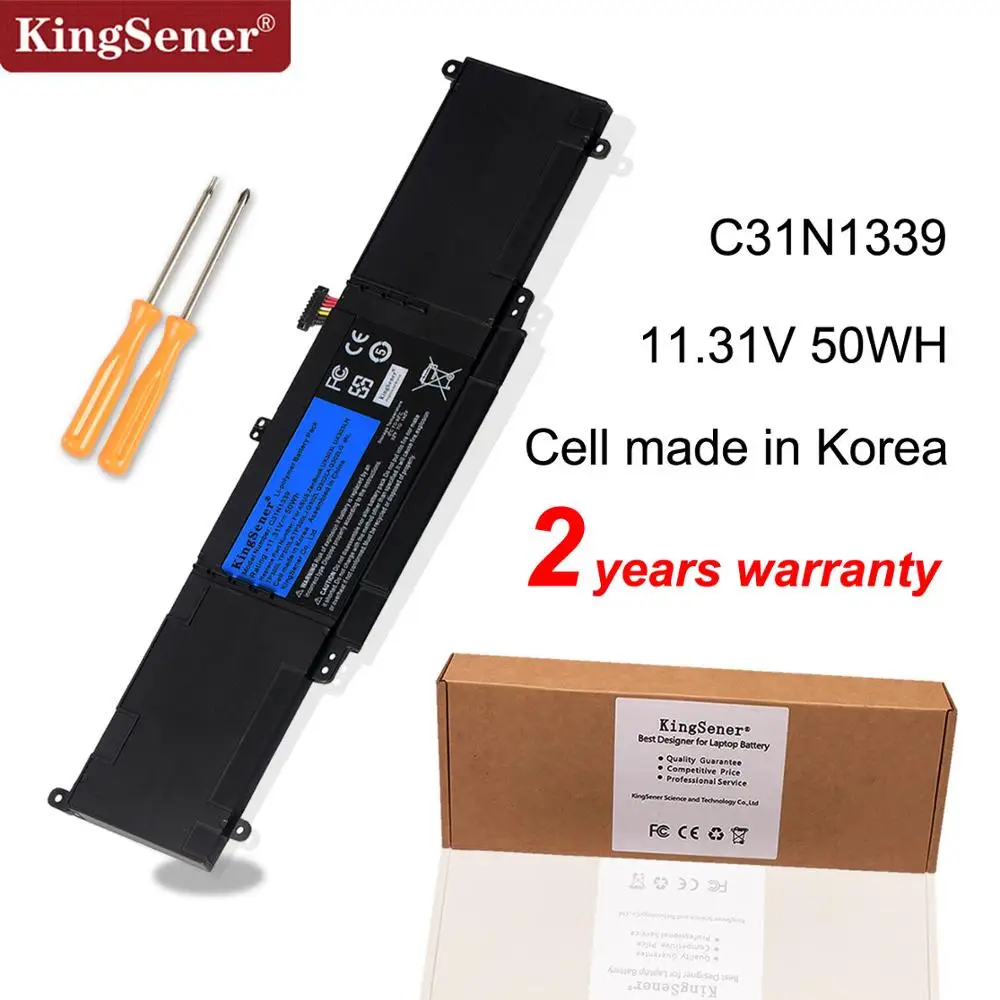 Аккумулятор KingSener C31N1339 для ноутбука ASUS Zenbook UX303L UX303LN TP300L TP300LA TP300LJ Q302L Q302LA Q302LG 50WH|battery