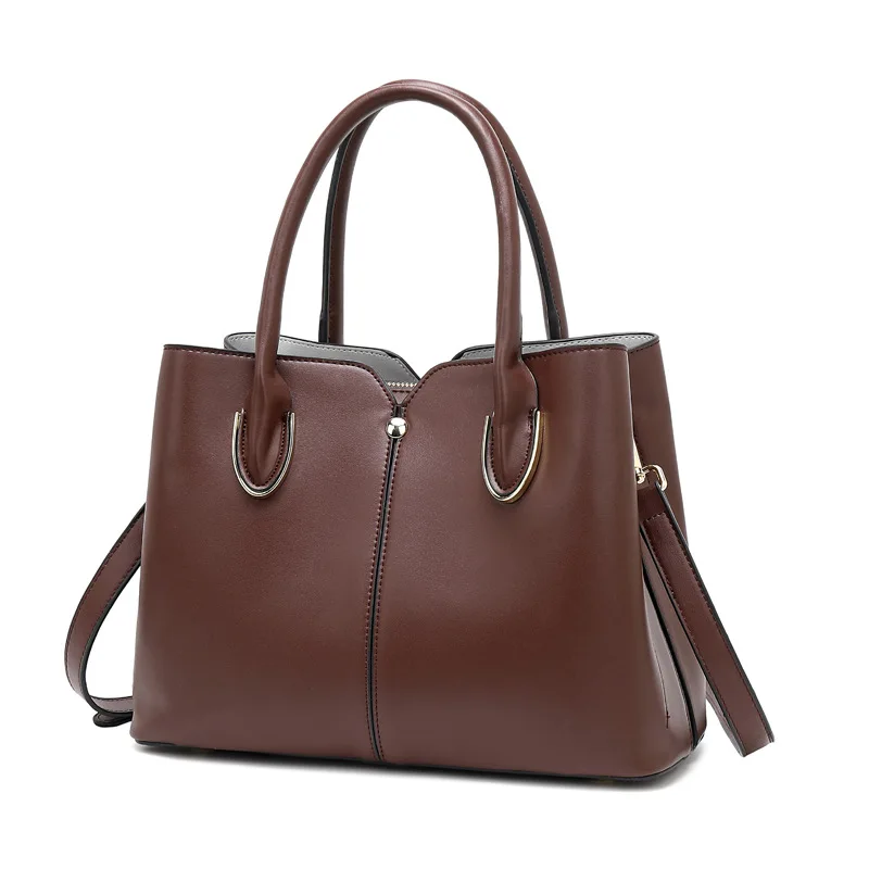 

New Louis Tote Bag Ladies Leather Shoulder Bag 2021 Luxury High Quality Famous Brand Handbag Female Designer Ladies Messenger