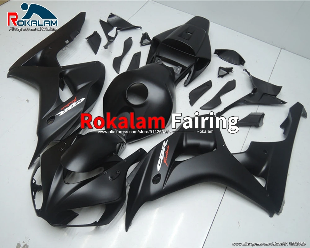 

Fairing Kits For Honda CBR1000RR 2006 CBR 1000RR 2007 CBR1000 RR 06 07 Body Motorcycle All Black Fairings (Injection Molding)