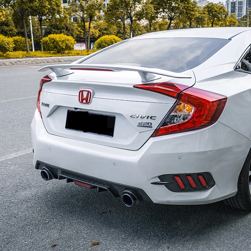 

Car Styling Exterior Carbon Fiber Modified Rear Spoiler Tail Trunk Lip Wing Decoration Fit For BMW M1 M3 M4 M5 M6 MAD GT Spoiler