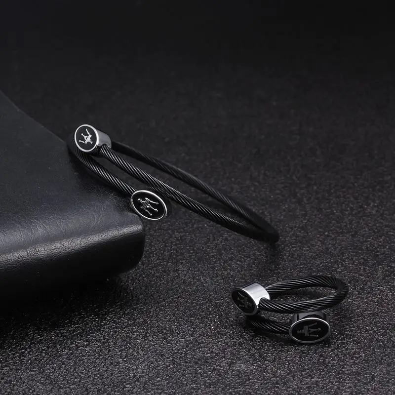 Уникальный знак брендовые Для мужчин женщин очаровательные браслеты на запястье