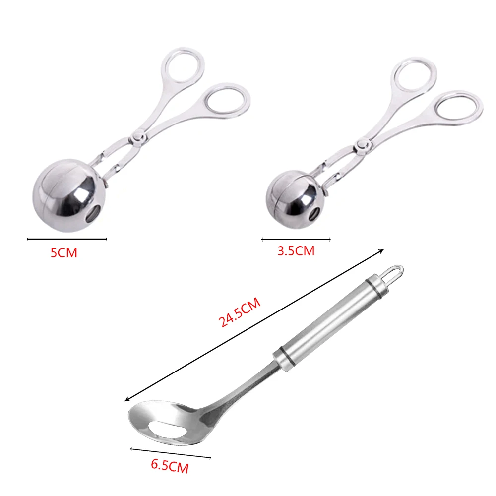 

1pcs Meat Baller Cooking Tool Kitchen Gadgets Non Stick Meatball Spoon Ball Maker for Kids Kitchen Accessories Cuisine