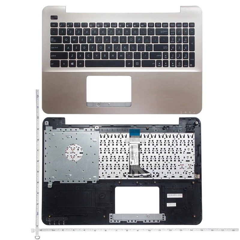 Новинка 95% подставка для рук с клавиатурой США верхний чехол ASUS W519L Y583L A555 X555 K555L K555